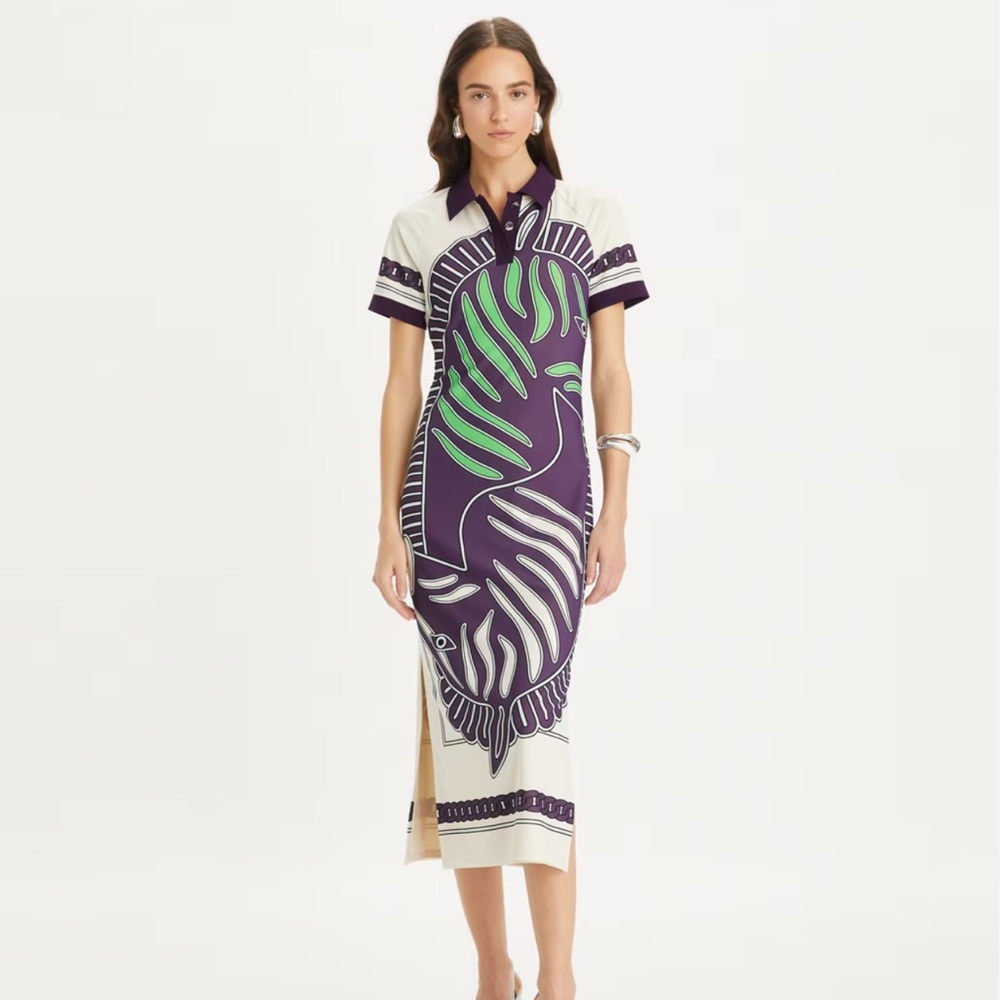 NWT Tory Burch polo mesh dress